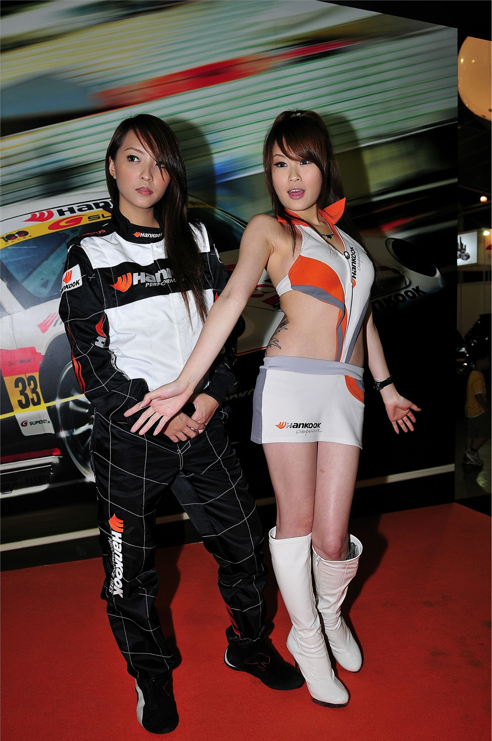 Super Import night 美女车模特写真　国内性感美女